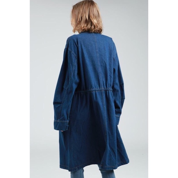 🔥HOST PIC🔥🦋CLASSIC DENIM UTILITY JACKET🦋 - Picture 7 of 8